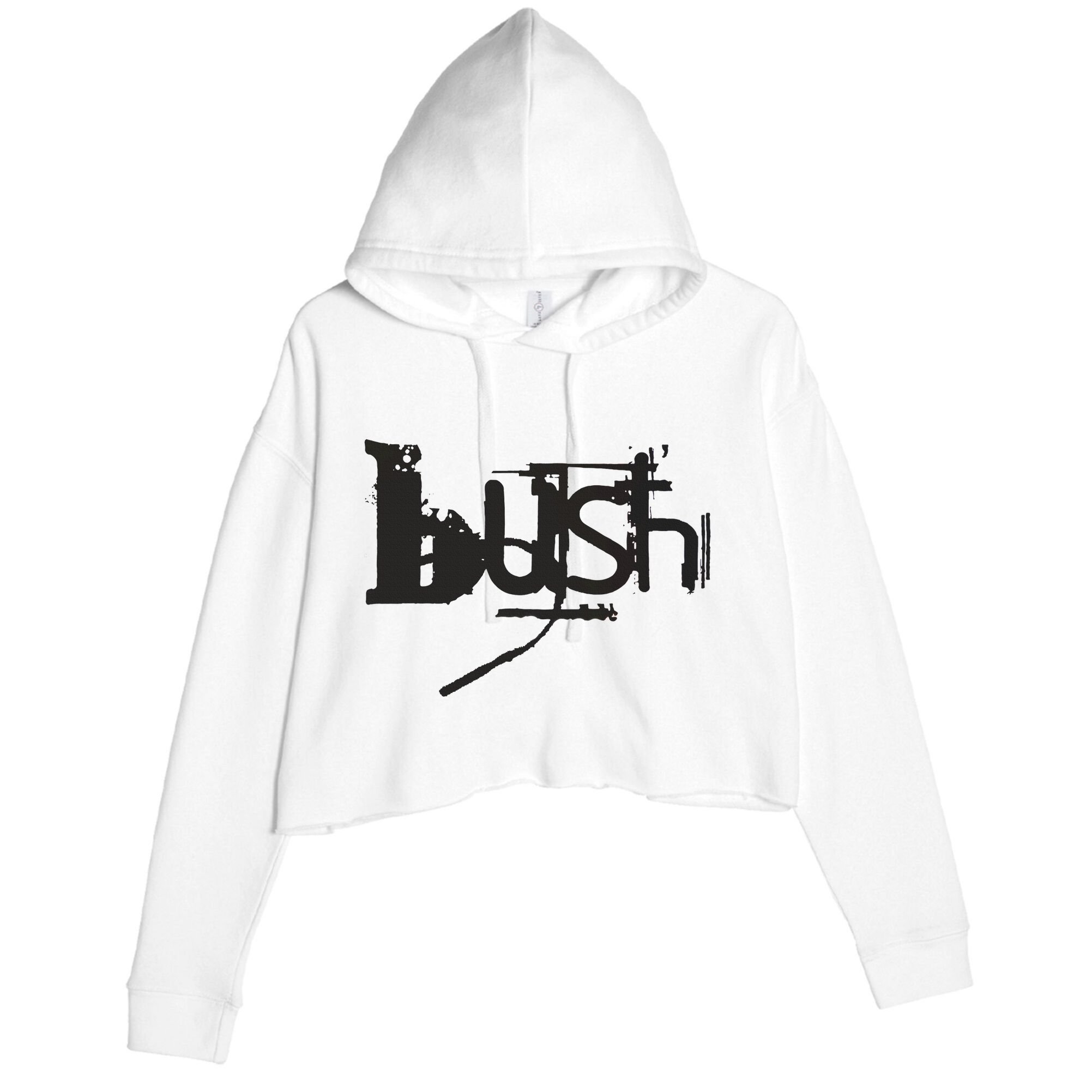Bush – Razor Blade Crop Fleece Hoodie