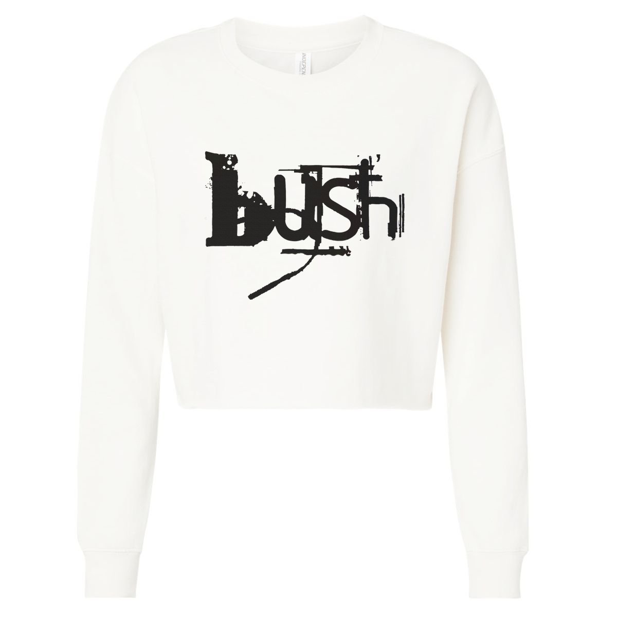 Bush – Razor Blade Cropped Pullover Crew