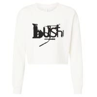 Bush – Razor Blade Cropped Pullover Crew