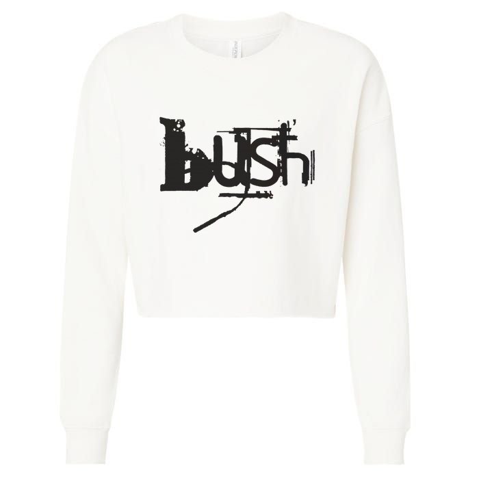 Bush – Razor Blade Cropped Pullover Crew