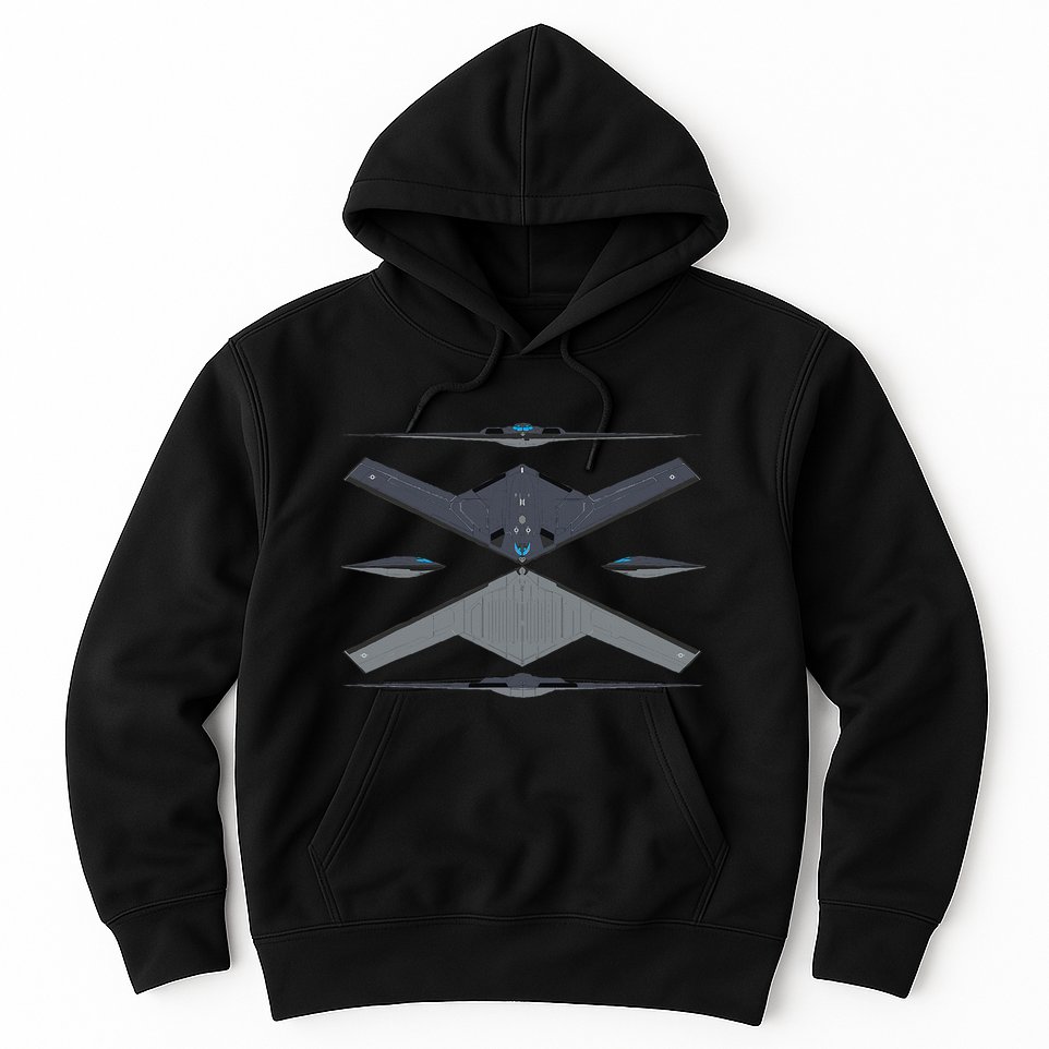 b21 raider bomber Airplane Aviation Hoodie
