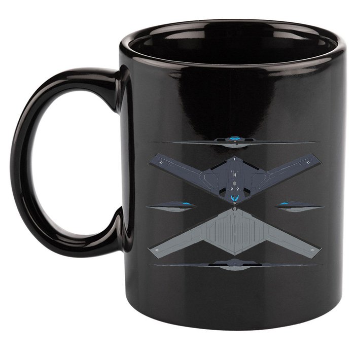 b21 raider bomber Airplane Aviation 11oz C Handle Ceramic Mug