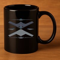 b21 raider bomber Airplane Aviation 11oz C Handle Ceramic Mug