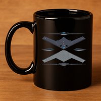 b21 raider bomber Airplane Aviation 11oz C Handle Ceramic Mug