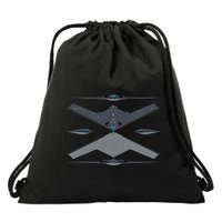 b21 raider bomber Airplane Aviation Drawstring Bag