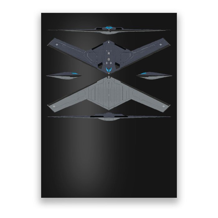 b21 raider bomber Airplane Aviation Poster