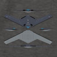 b21 raider bomber Airplane Aviation Vector Backpack