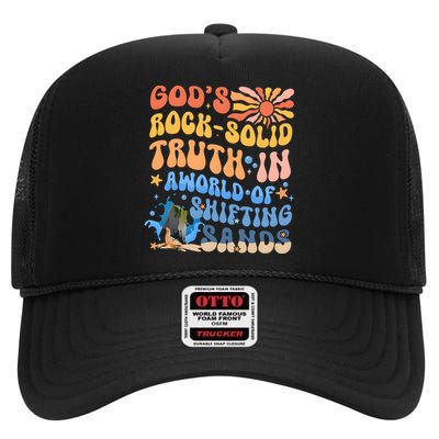 Breaker Rock Beach Vacation Bible School High Crown Mesh Back Trucker Hat