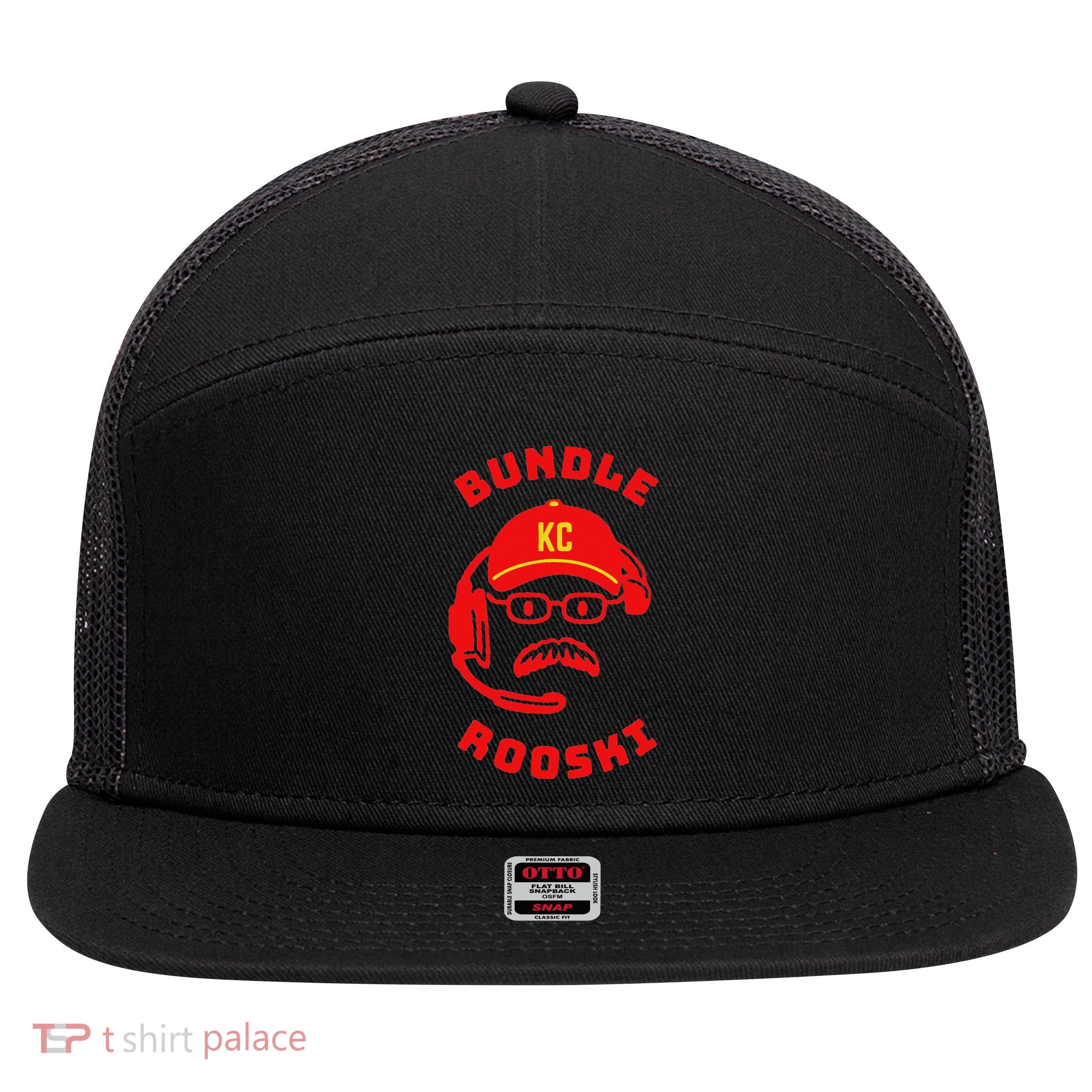 Bundle Rooski 7 Panel Mesh Trucker Snapback Hat