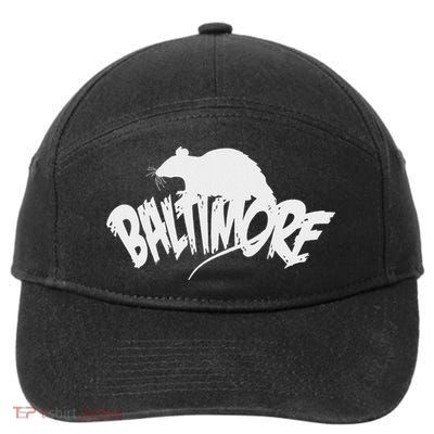 Baltimore Rats 7-Panel Snapback Hat