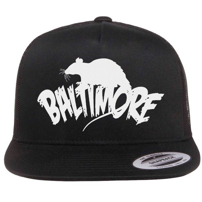 Baltimore Rats Flat Bill Trucker Hat