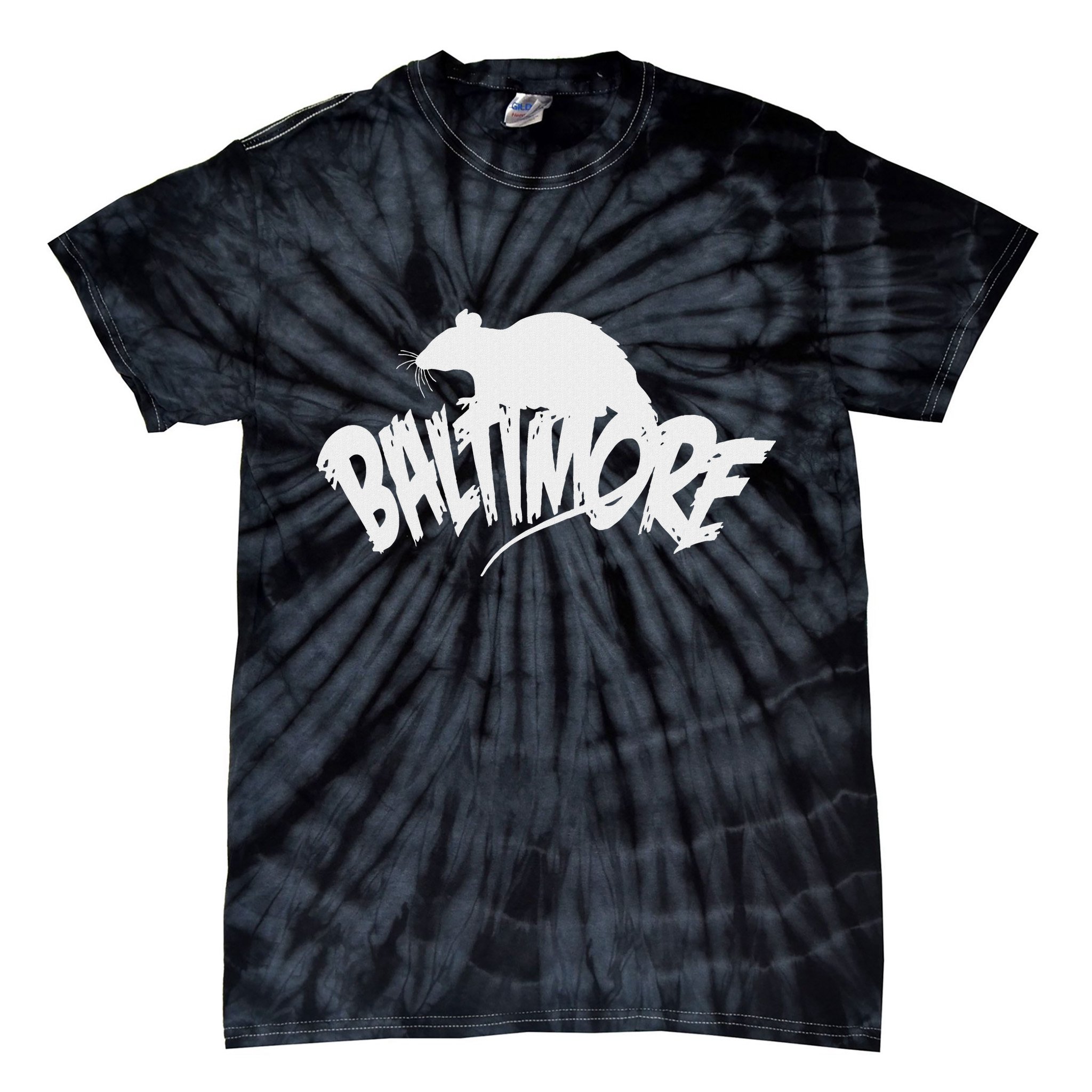 Baltimore Rats Tie-Dye T-Shirt
