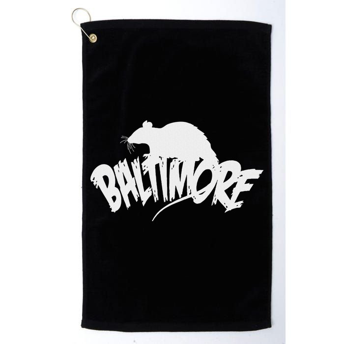 Baltimore Rats Golf Towel