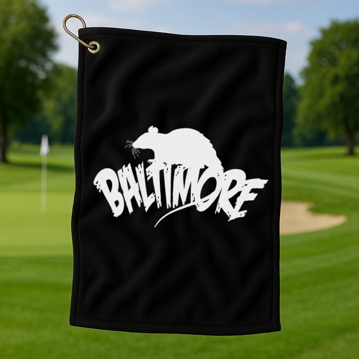 Baltimore Rats Golf Towel
