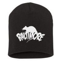 Baltimore Rats Short Acrylic Beanie