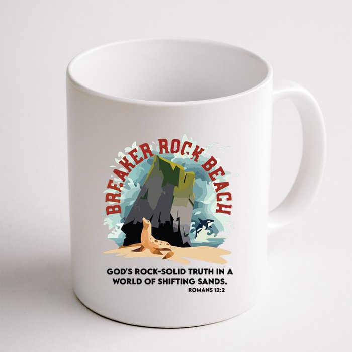 Breaker Rock Beach Gods Rock Solid Truth In A World Vbs 2024 Coffee Mug