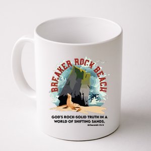 Breaker Rock Beach Gods Rock Solid Truth In A World Vbs 2024 Coffee Mug