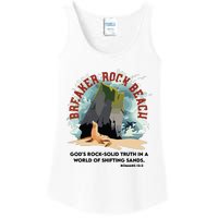 Breaker Rock Beach Gods Rock Solid Truth In A World Vbs 2024 Ladies Essential Tank