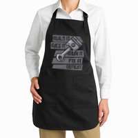 Build Race Break Fix It Repeat Auto Mechanic Apron