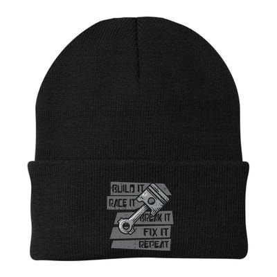 Build Race Break Fix It Repeat Auto Mechanic Beanie