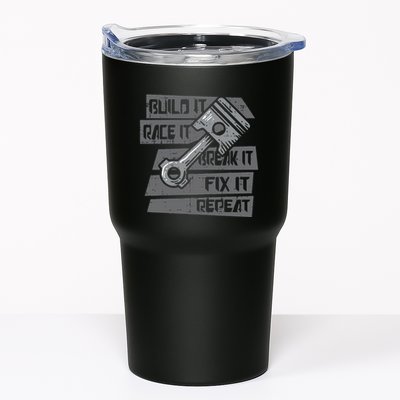Build Race Break Fix It Repeat Auto Mechanic Tumbler