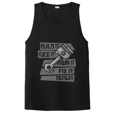 Build Race Break Fix It Repeat Auto Mechanic PosiCharge Competitor Tank