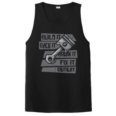 Build Race Break Fix It Repeat Auto Mechanic PosiCharge Competitor Tank