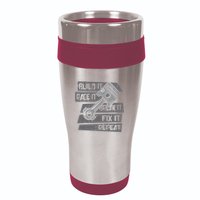 Build Race Break Fix It Repeat Auto Mechanic 16oz Travel Tumbler