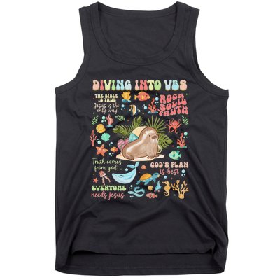 Breaker Rock Beach GodS Rock Solid Vbs 2024 Gift Tank Top