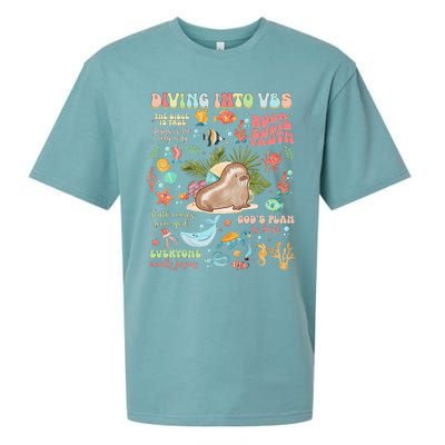 Breaker Rock Beach GodS Rock Solid Vbs 2024 Gift Sueded Cloud Jersey T-Shirt