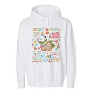 Breaker Rock Beach GodS Rock Solid Vbs 2024 Gift Garment-Dyed Fleece Hoodie