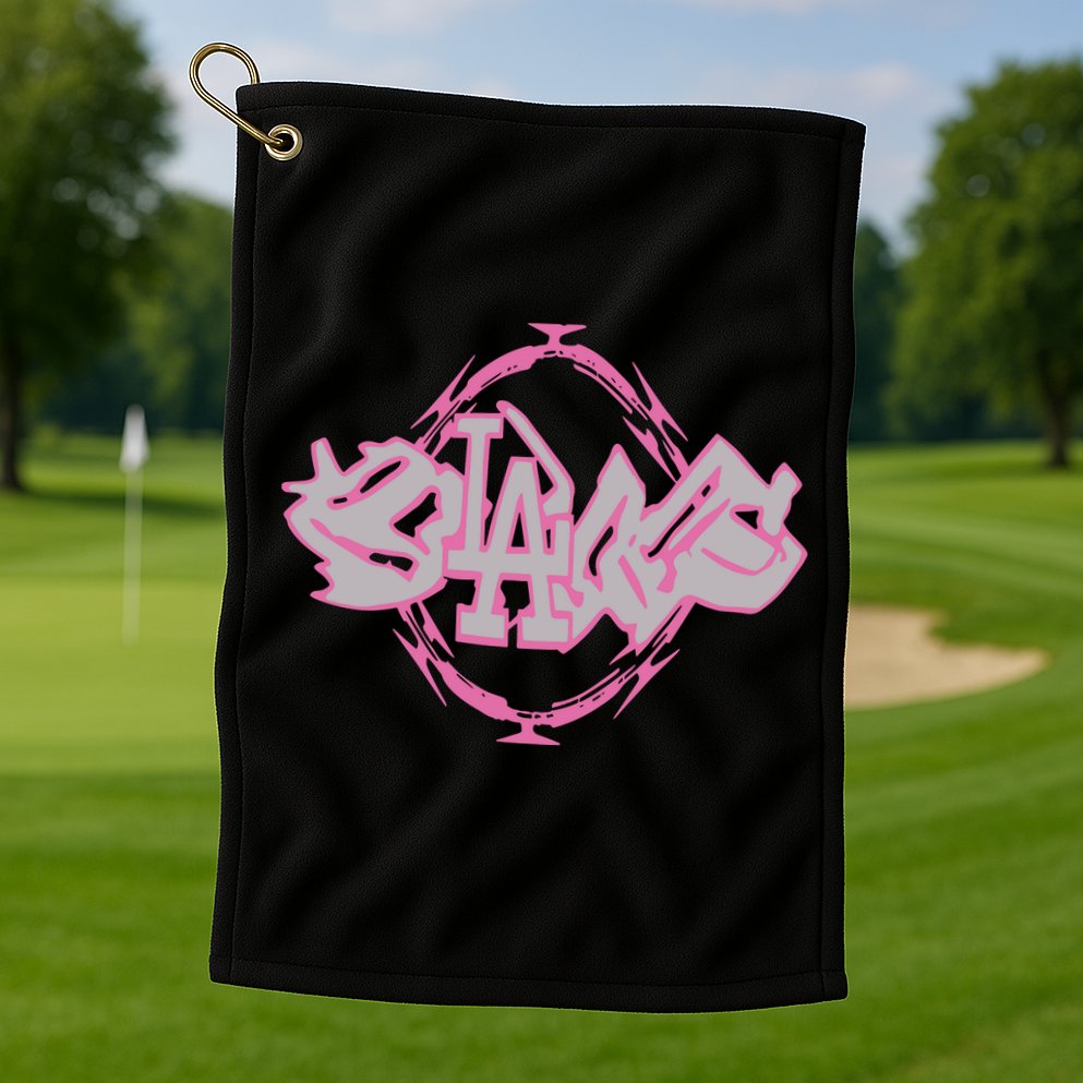 Bladee Razorwire Golf Towel