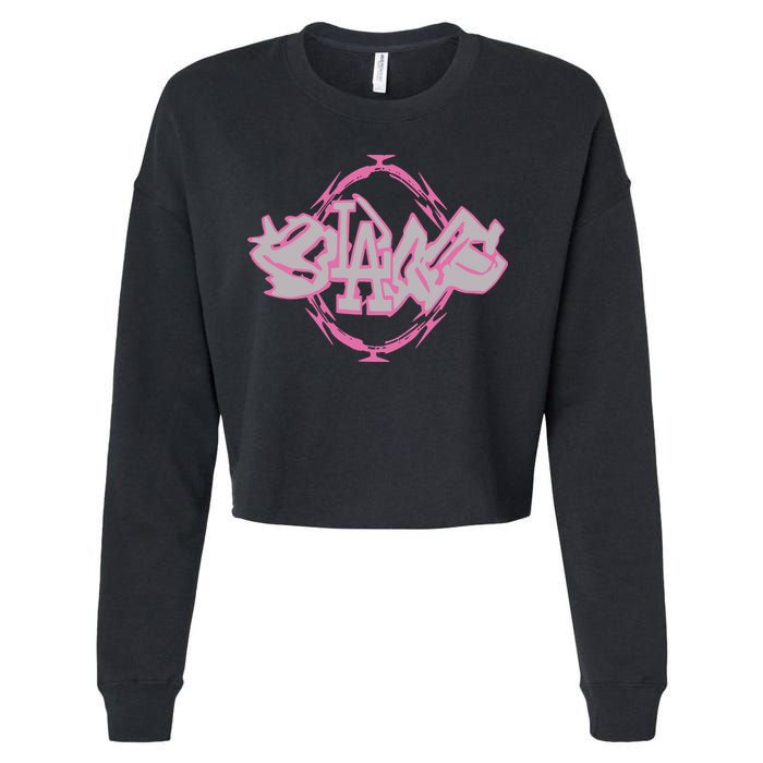 Bladee Razorwire Cropped Pullover Crew