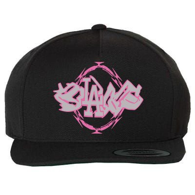 Bladee Razorwire Wool Snapback Cap