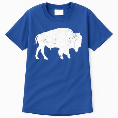Buffalo Retro Bison Animal Lover Tall T-Shirt