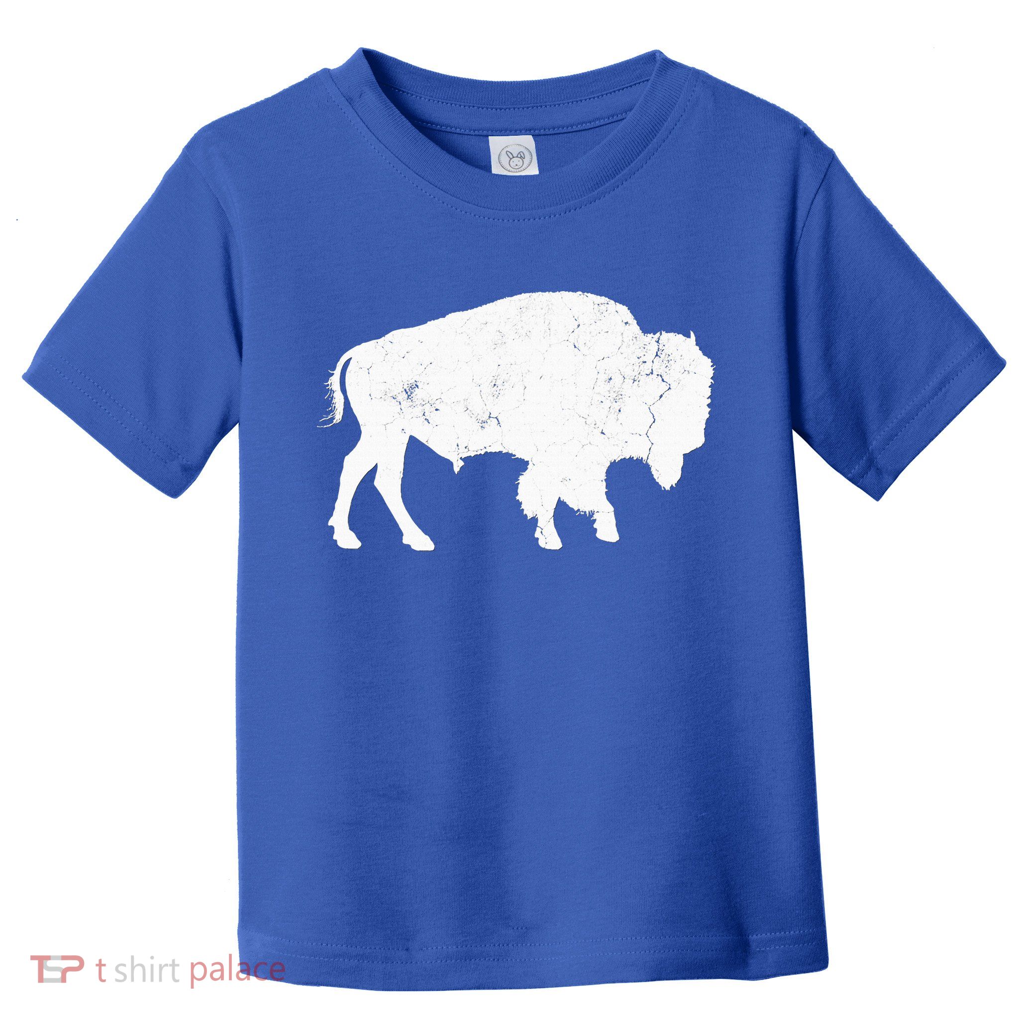 Buffalo Retro Bison Animal Lover Toddler T-Shirt