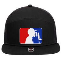 Battle Rap 7 Panel Mesh Trucker Snapback Hat