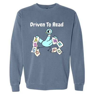 Books Reader Garment-Dyed Sweatshirt