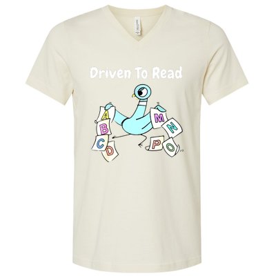 Books Reader V-Neck T-Shirt