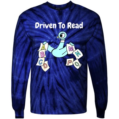 Books Reader Tie-Dye Long Sleeve Shirt