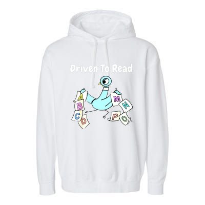 Books Reader Garment-Dyed Fleece Hoodie