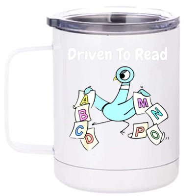 Books Reader 12 oz Stainless Steel Tumbler Cup