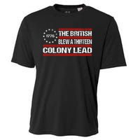 Betsy Ross Blew British Lead Funny 13 Colony July 4th Cooling Performance Crew T-Shirt