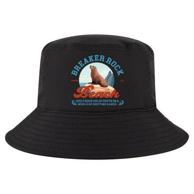 Breaker Rock Beach GodS Rocksolid Truth Vbs 2024 Gift Cool Comfort Performance Bucket Hat