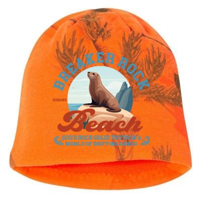 Breaker Rock Beach GodS Rocksolid Truth Vbs 2024 Gift Kati - Camo Knit Beanie