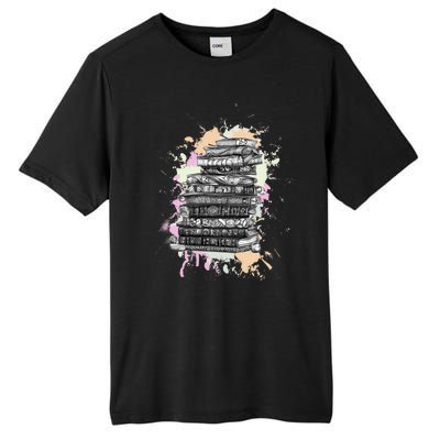 Books Reading Book Lover Gifts Book Art Tall Fusion ChromaSoft Performance T-Shirt