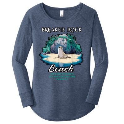 Breaker Rock Beach Solid Truth Christian Women's Perfect Tri Tunic Long Sleeve Shirt