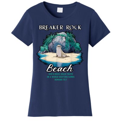 Breaker Rock Beach Solid Truth Christian Women's T-Shirt