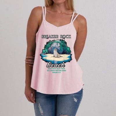 Breaker Rock Beach Solid Truth Christian Women's Strappy Tank