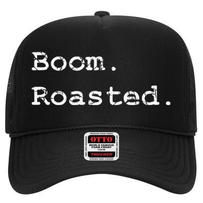 Boom Roasted High Crown Mesh Back Trucker Hat